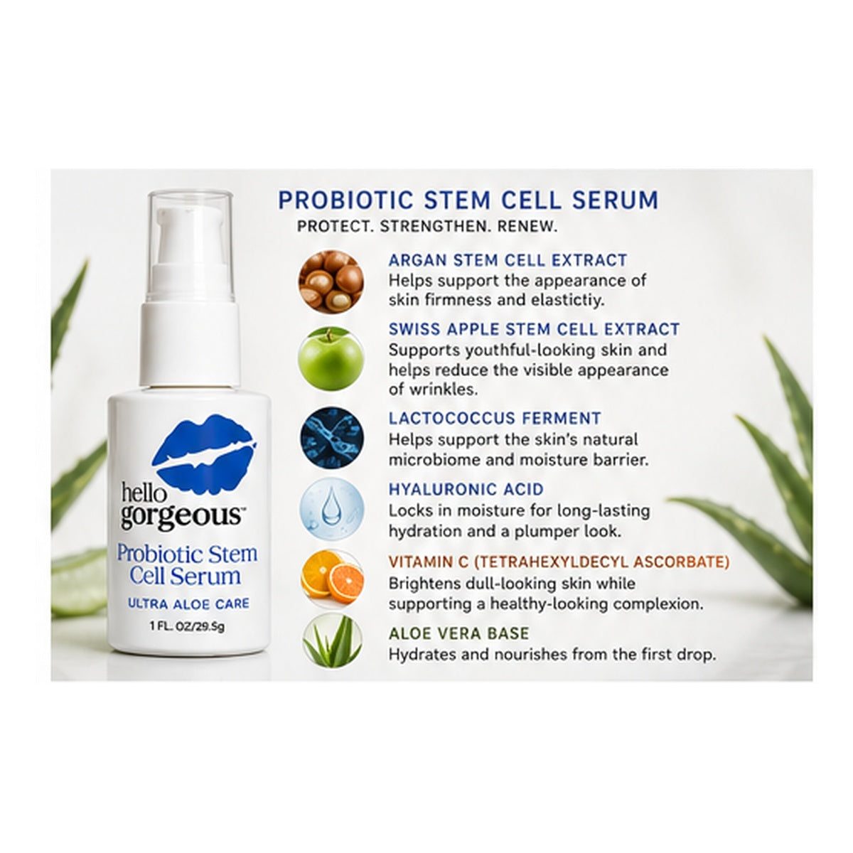 Probiotic Stem Cell Face Serum