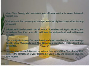 Aloe Citrus Toning Mist