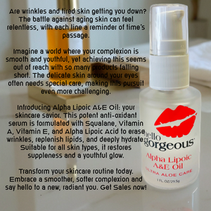 Alpha Lipoic A&E Oil