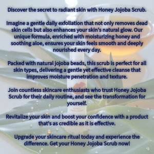 Honey Jojoba Scrub