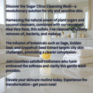 Sugar Citrus Cleansing Wash