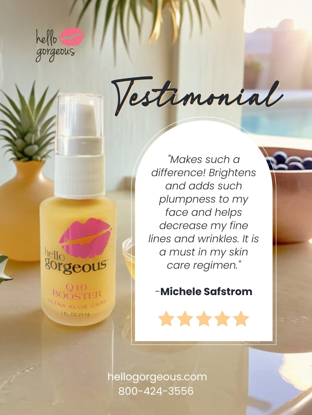 Q-10 Booster Age Reversing Serum