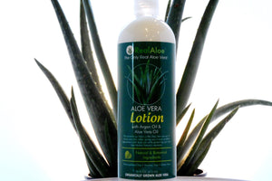 Aloe Vera Body Lotion  with Argan and Aloe Essential Oils